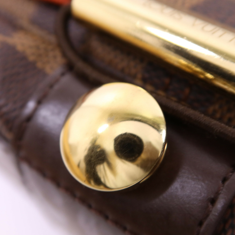 LOUIS VUITTON Damier Bastille金扣肩背袋-9