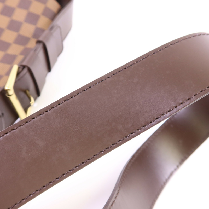 LOUIS VUITTON Damier Bastille金扣肩背袋-18