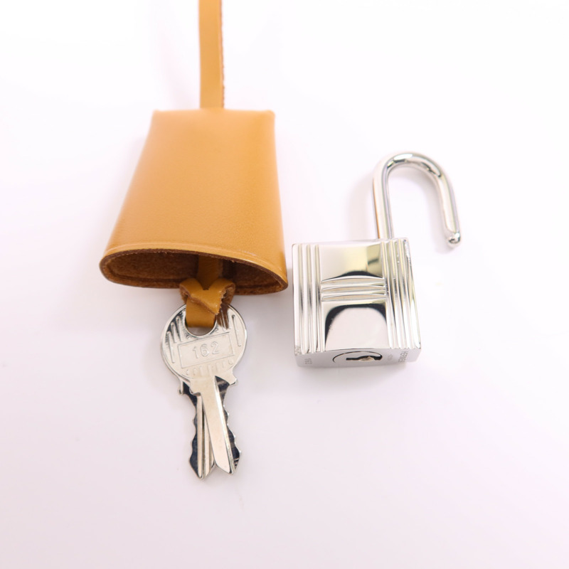 HERMES 帆布Herbag MM銀扣手挽肩背兩用袋-9