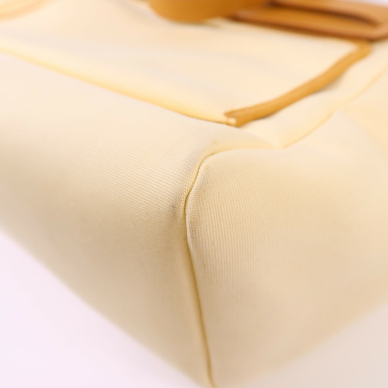 HERMES 帆布Herbag MM銀扣手挽肩背兩用袋-14