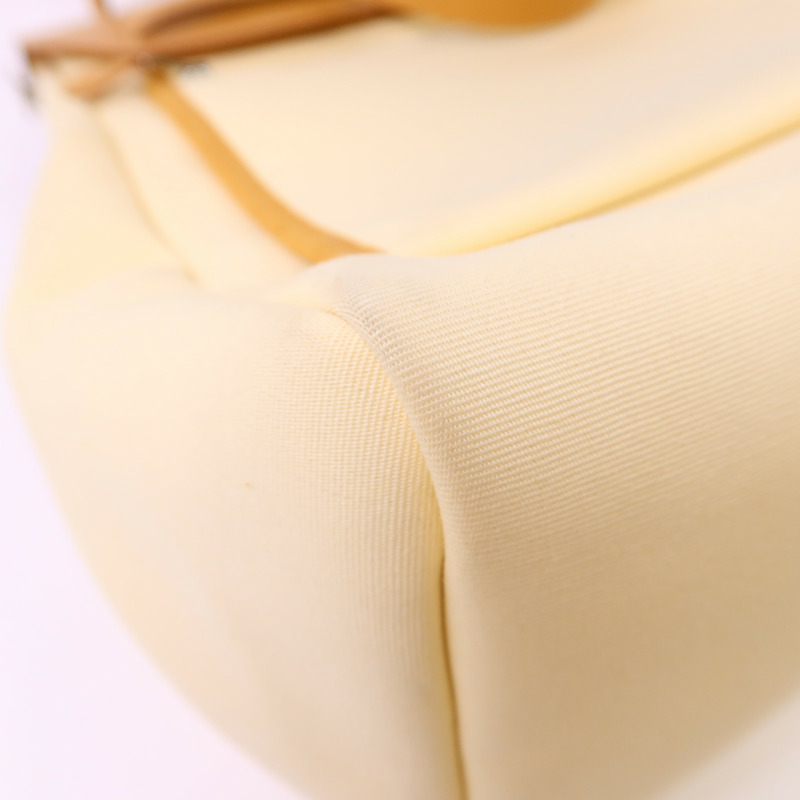 HERMES 帆布Herbag MM銀扣手挽肩背兩用袋-15
