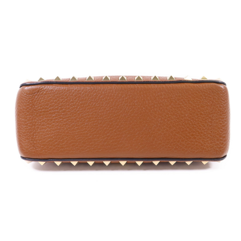 Valentino 牛皮皮革Rockstud 2 Way Shoulder Bag金扣手挽肩背兩用袋-3