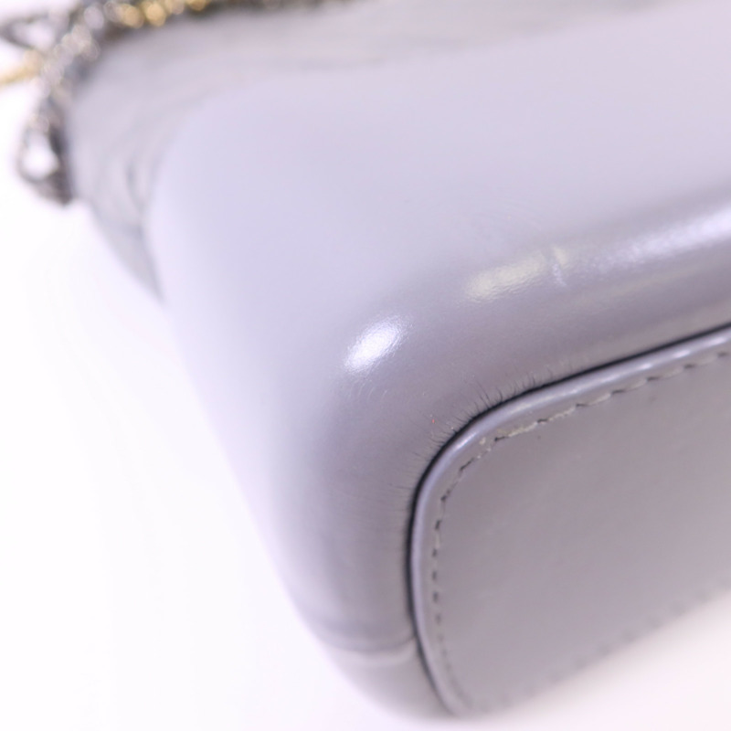 CHANEL 牛皮皮革Gabrielle Large鏈帶肩背袋-14