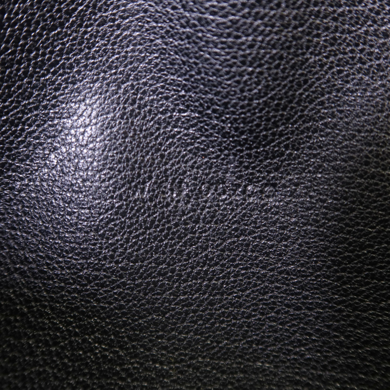 HERMES Chevre皮革Kelly Pocket Long Bifold Wallet銀扣長錢包Noir-7