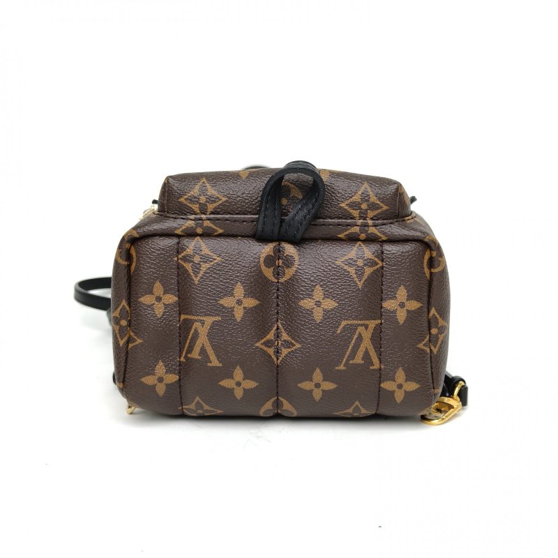 LOUIS VUITTON PalmSprings小書包Mini17老花PVC2016肩背包-4