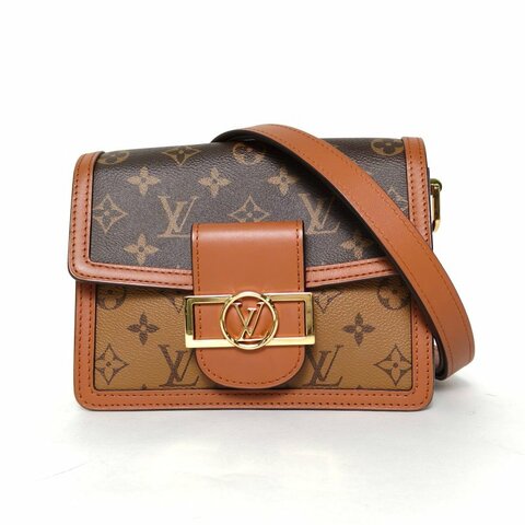 LOUIS VUITTON Dauphine達芙妮Mini20老花PVC2020肩背包