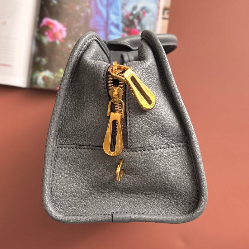 收藏品 ::LOEWE:: Amazona 28 灰藍色 手提包 醫生包-20