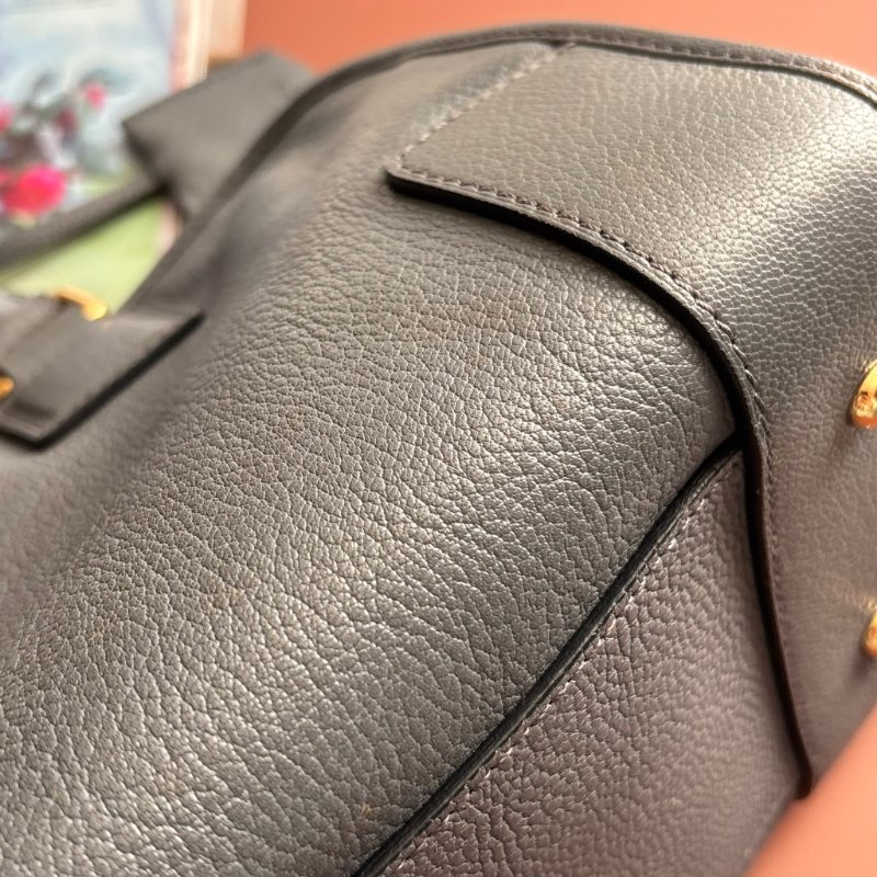 收藏品 ::LOEWE:: Amazona 28 灰藍色 手提包 醫生包-26