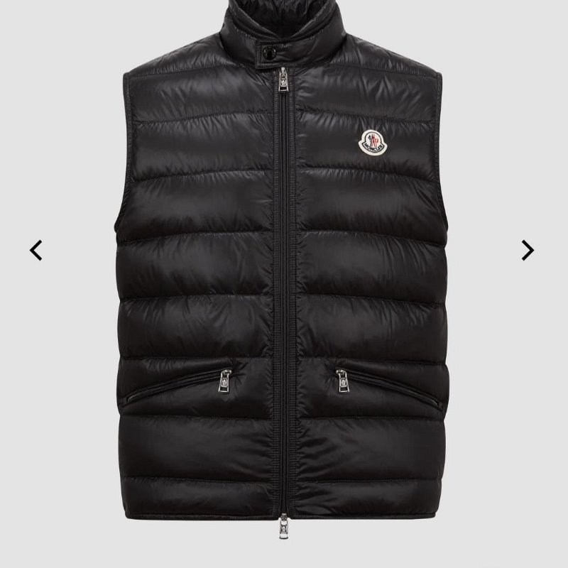 💎Han's house精品服飾💎MONCLER Gui 羽絨 背心 黑 原價34000-6