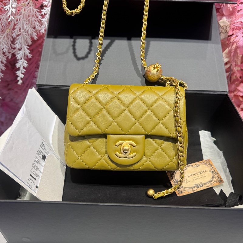 Chanel 抹茶/金球方胖子/王吉娜古董精品-0