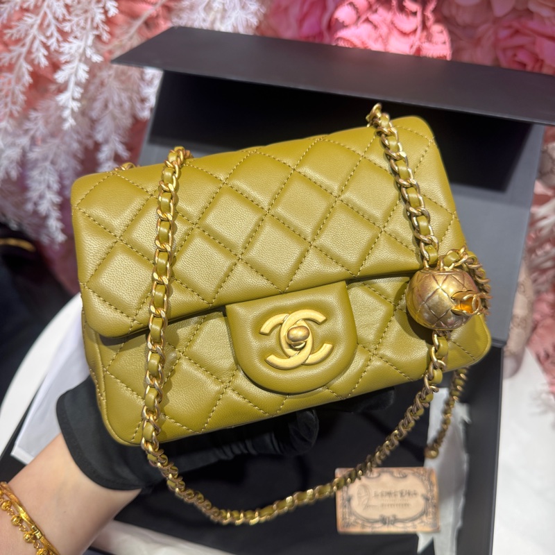 Chanel 抹茶/金球方胖子/王吉娜古董精品-2
