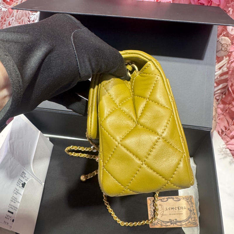 Chanel 抹茶/金球方胖子/王吉娜古董精品-5
