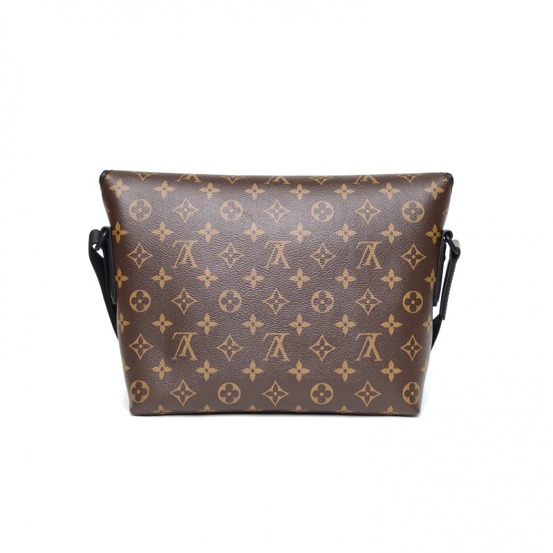 LOUIS VUITTON Magnetic系列郵差包老花PVC老花晶片肩背包-2