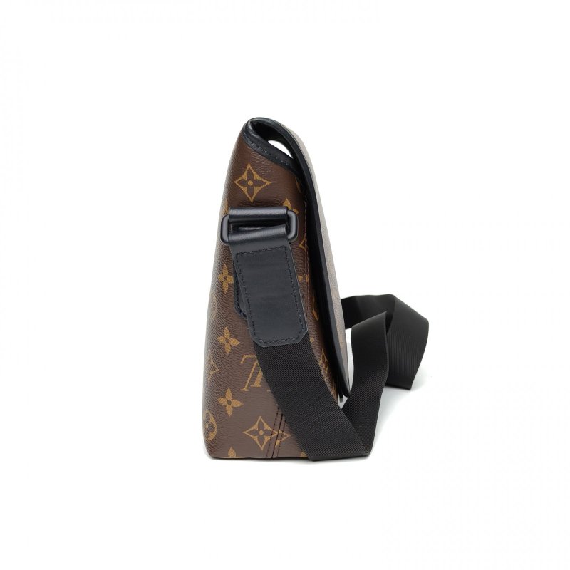 LOUIS VUITTON Magnetic系列郵差包老花PVC老花晶片肩背包-3