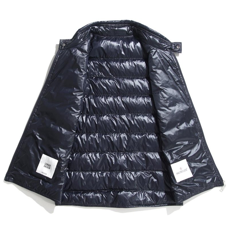 💎Han's house精品服飾💎MONCLER Gui 羽絨 背心 藍 原價34000-5