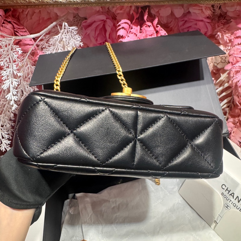 Chanel 琺瑯調節釦方胖子/王吉娜古董精品-4