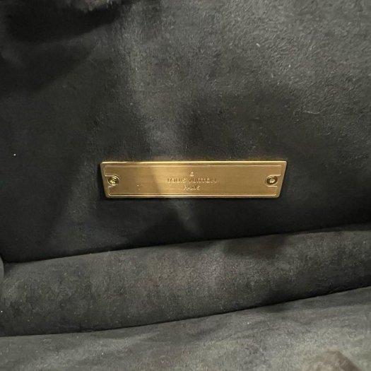 東區正精品㊣LOUIS VUITTON LV M45959 Mini Dauphine 達芙妮雙色金釦釦式翻蓋肩背包斜背包 RZ5570-4