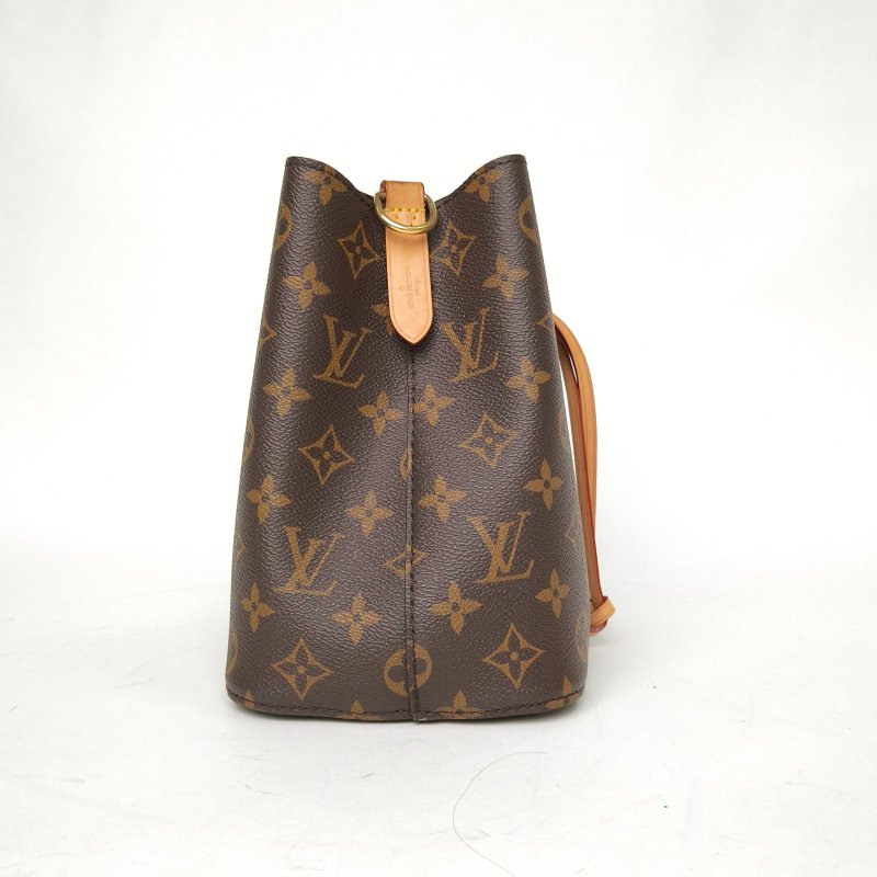 LOUIS VUITTON NÉONOÉ水桶包BB20老花PVC金扣晶片肩背包-3