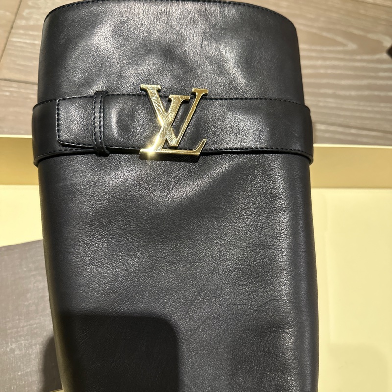 LV logo 長筒靴-5