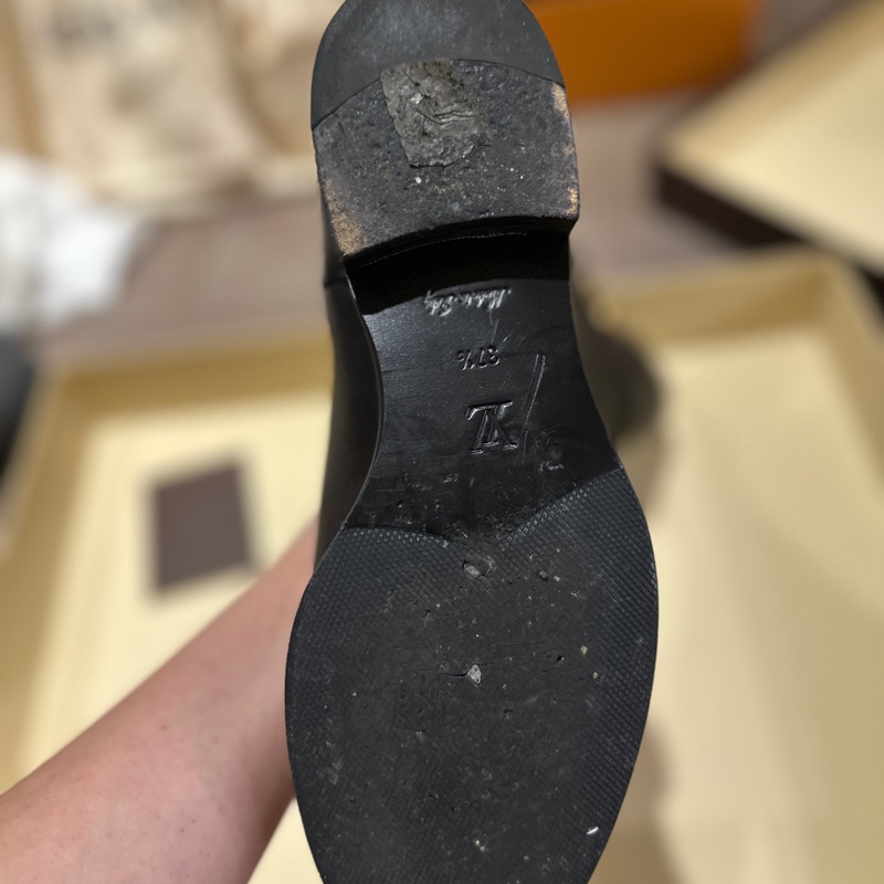 LV logo 長筒靴-13