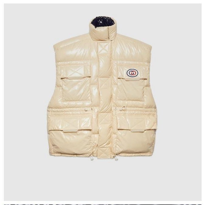 💎Han's house精品服飾💎GUCCI 羽絨 外套 背心 雙面穿原價 90000-5