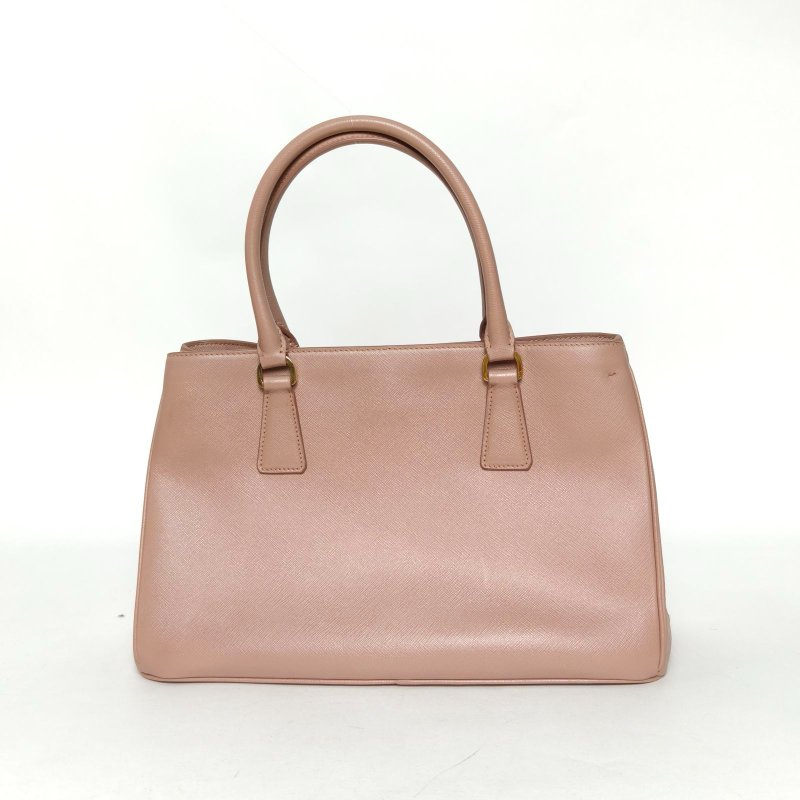 PRADA Galleria殺手包大號淡粉色牛皮肩背包-2