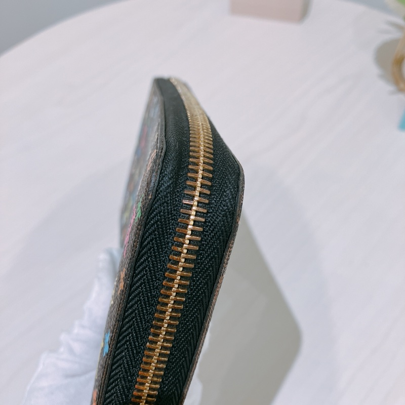 Louis Vuitton 路易威登彩色迷你花紋拉鍊長銀包M93754 Portefeuille Insolite Wallet Monogram Multicolor X GHW-4