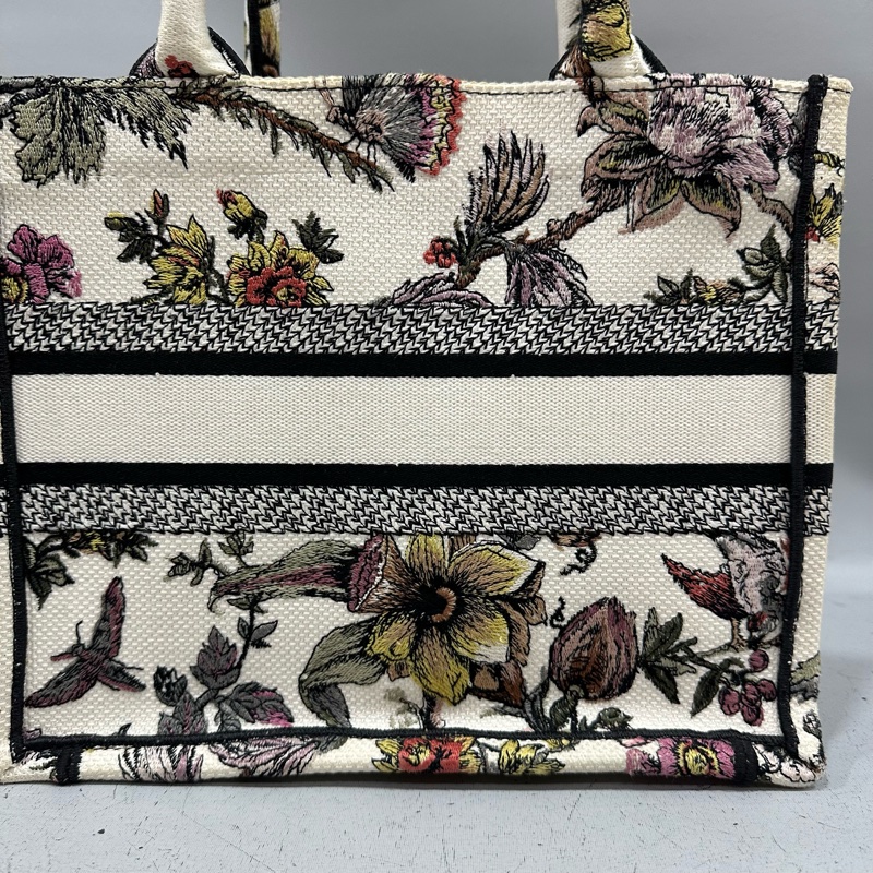 Dior M1265 刺繡花園手提托特包 送原廠絲巾*2-7