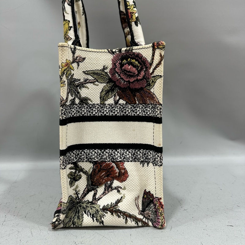 Dior M1265 刺繡花園手提托特包 送原廠絲巾*2-8