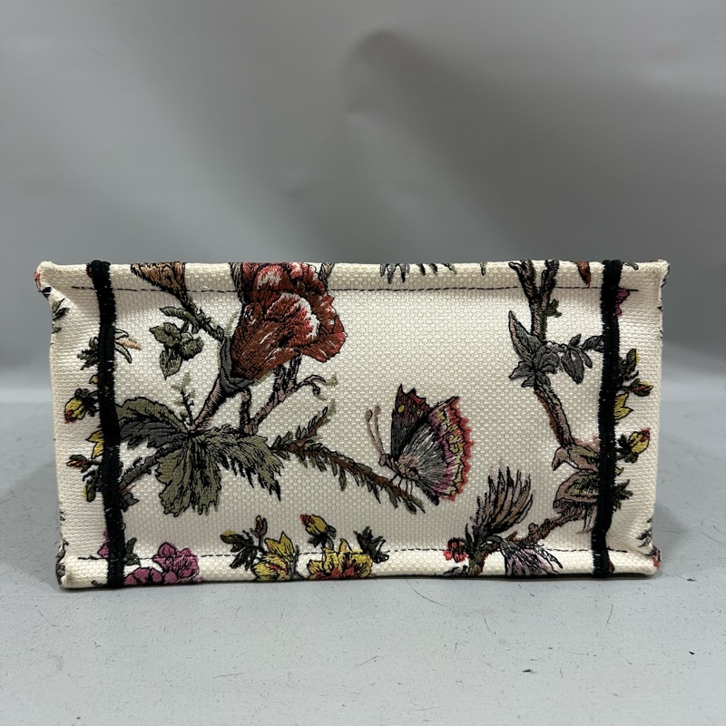 Dior M1265 刺繡花園手提托特包 送原廠絲巾*2-9