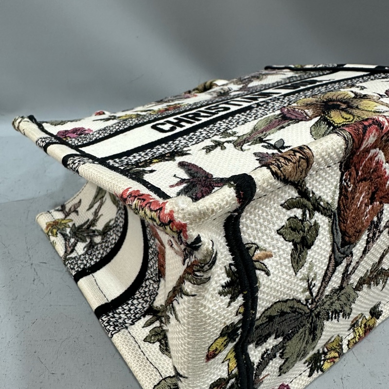 Dior M1265 刺繡花園手提托特包 送原廠絲巾*2-10