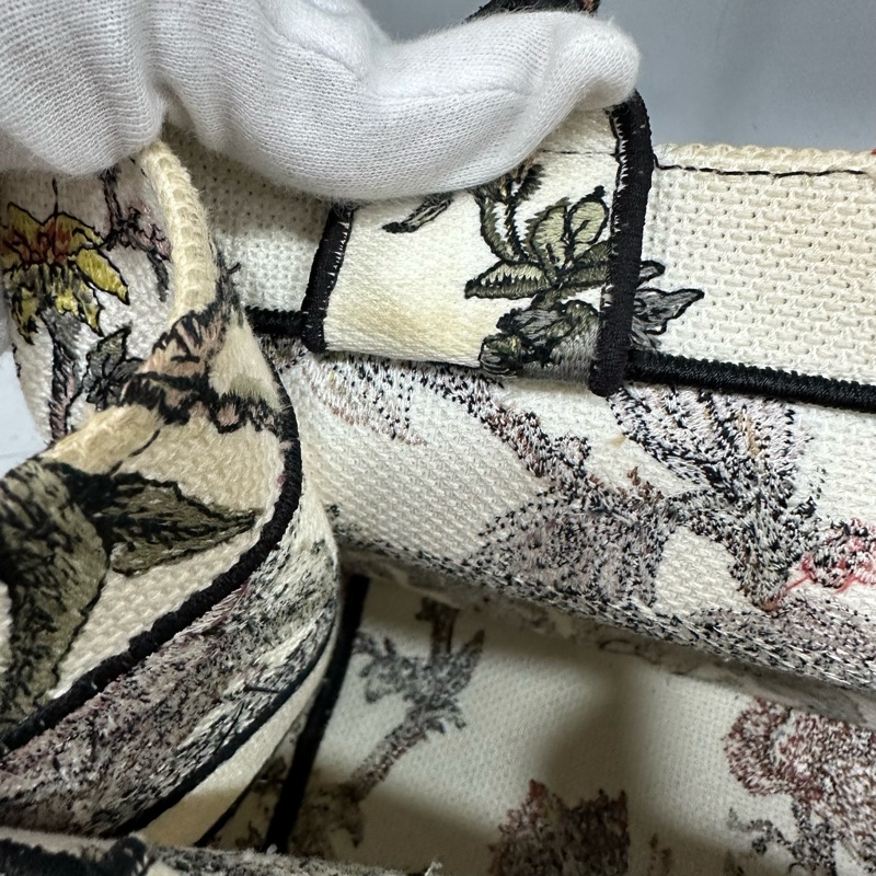 Dior M1265 刺繡花園手提托特包 送原廠絲巾*2-38