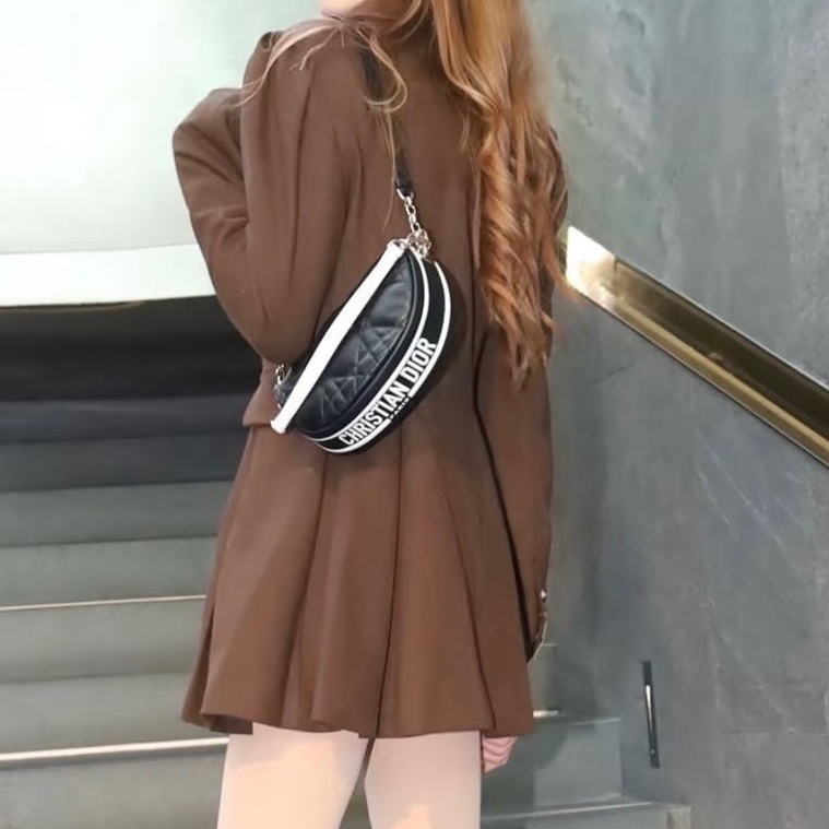 ✨Dior vibe hobo羊皮小號 專櫃十萬 單肩斜背手提都好酷🖤-2