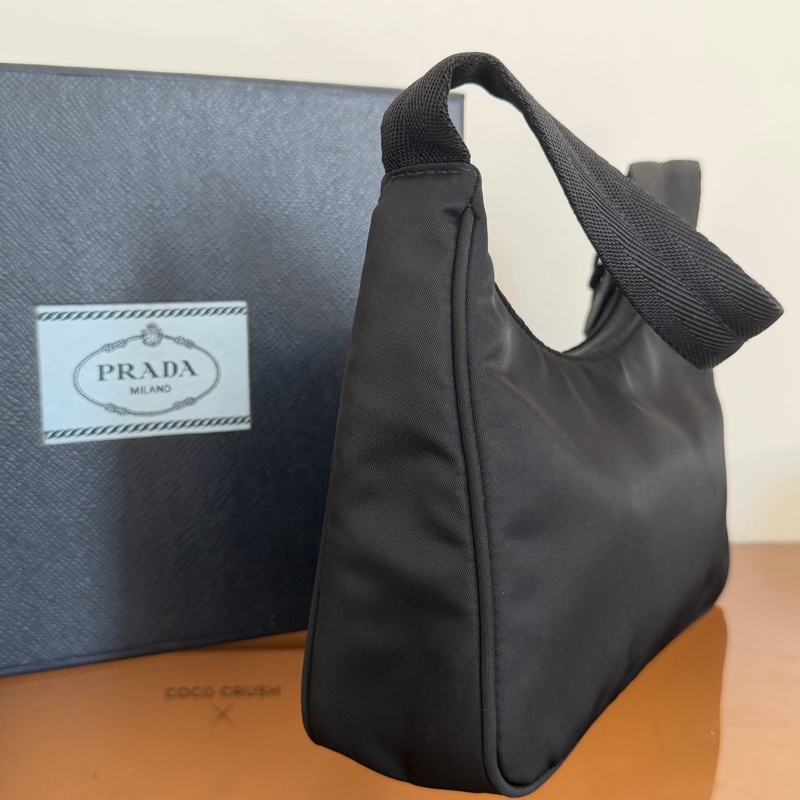 #附盒子保卡 Prada 2000 hobo-8