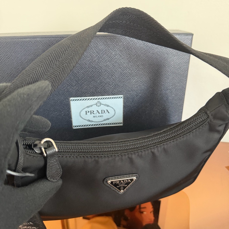#附盒子保卡 Prada 2000 hobo-18