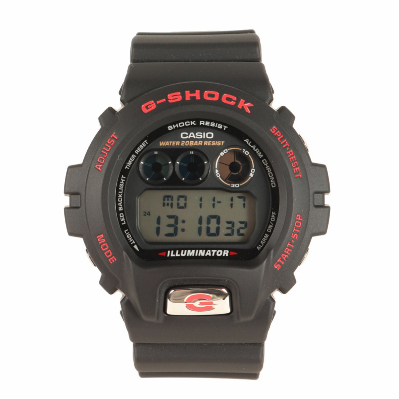 卡西歐 G-SHOCK DW-6900TR-1J 30週年紀念款腕錶，黑色，男士-0