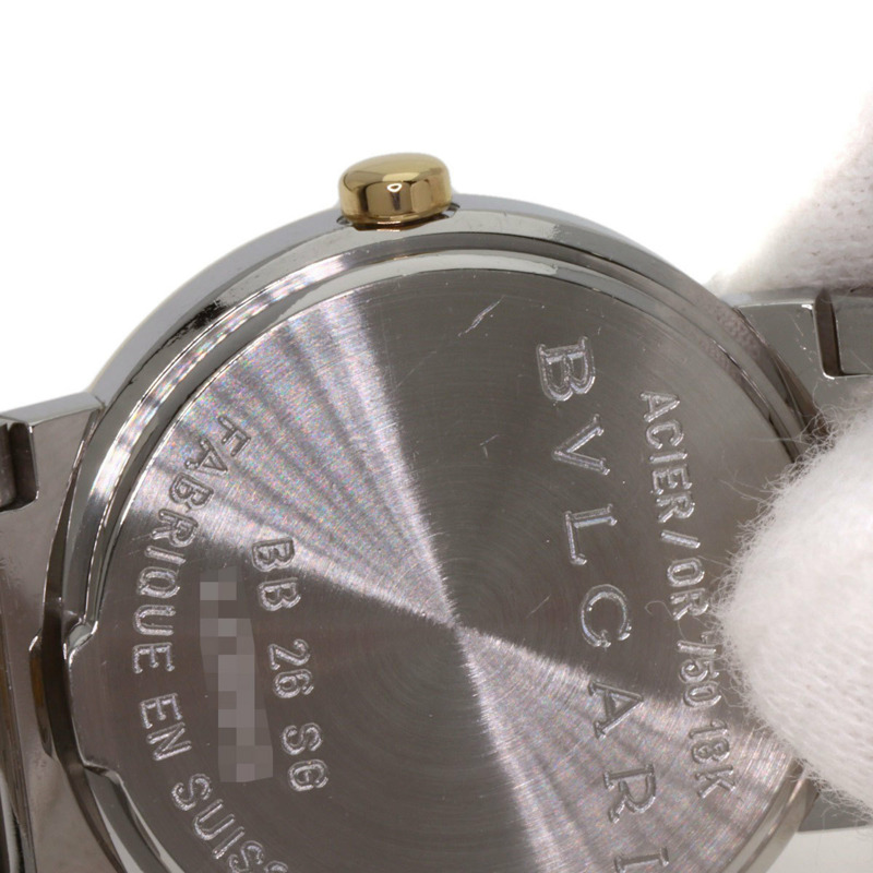 寶格麗 BB26SGD 女士腕錶,精鋼/SSx18KYG-23