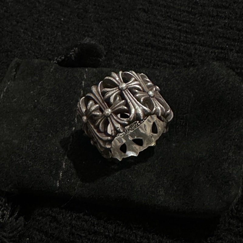 克羅心 chrome hearts 圓墓 墓葬 戒指 有購證-0