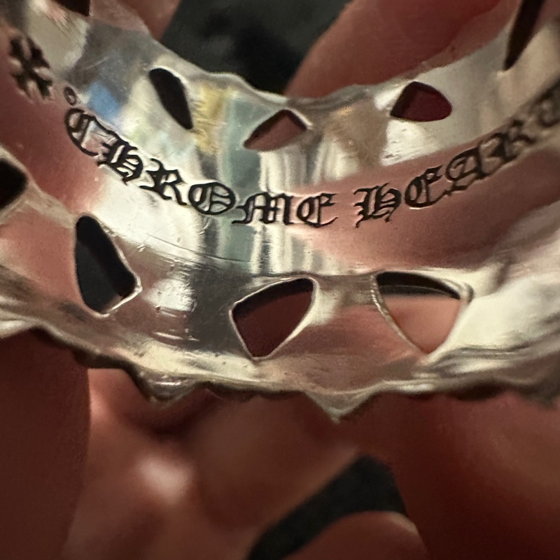克羅心 chrome hearts 圓墓 墓葬 戒指 有購證-2