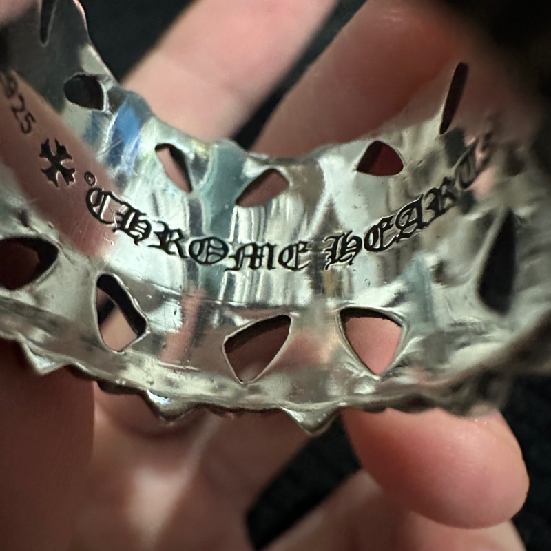 克羅心 chrome hearts 圓墓 墓葬 戒指 有購證-3