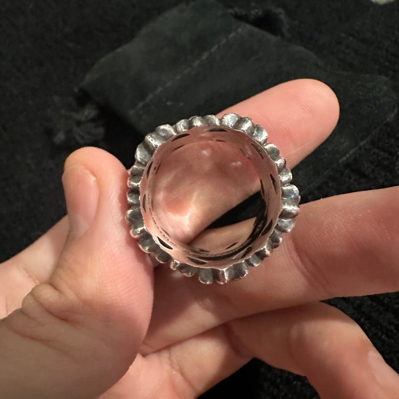 克羅心 chrome hearts 圓墓 墓葬 戒指 有購證-5