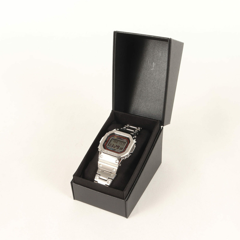 卡西歐 G-SHOCK GMW-B5000D-1CJF 第一代全金屬錶盤彩色太陽能電波腕錶 銀色 男士-5