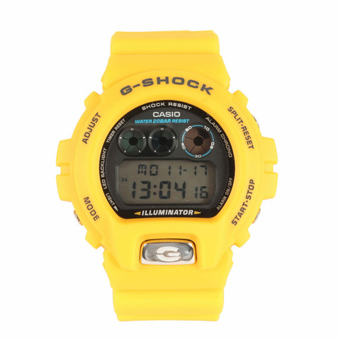 卡西歐 G-SHOCK DW-6900TR-9JR 30週年紀念款手錶，黃色，男士