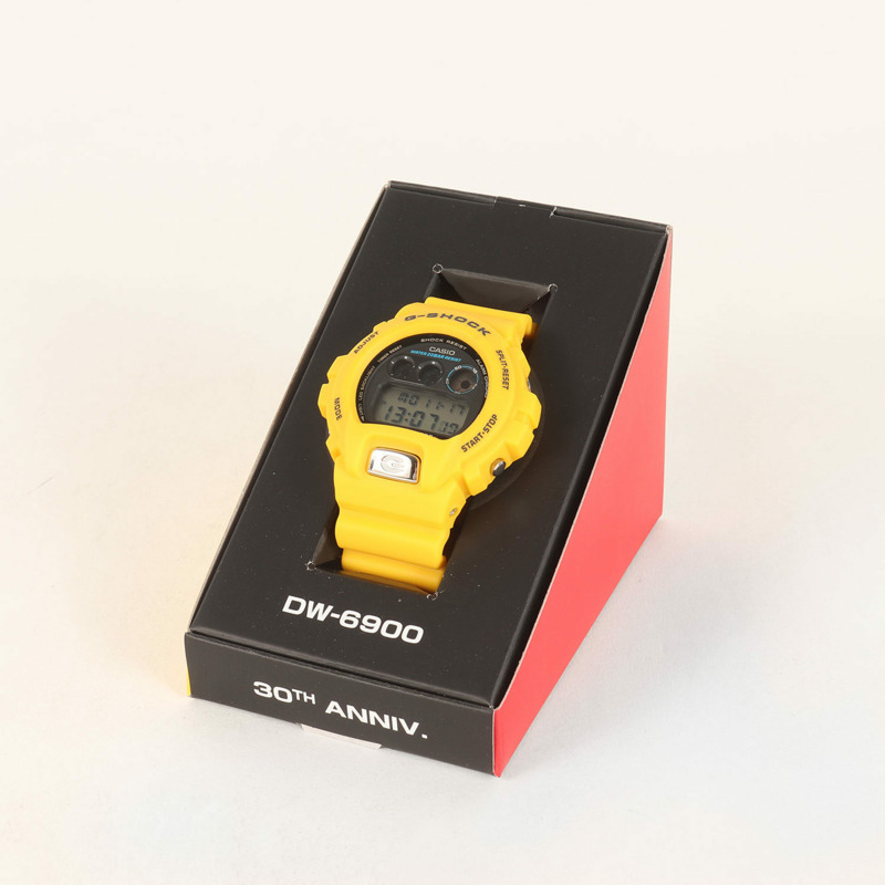 卡西歐 G-SHOCK DW-6900TR-9JR 30週年紀念款手錶，黃色，男士-5