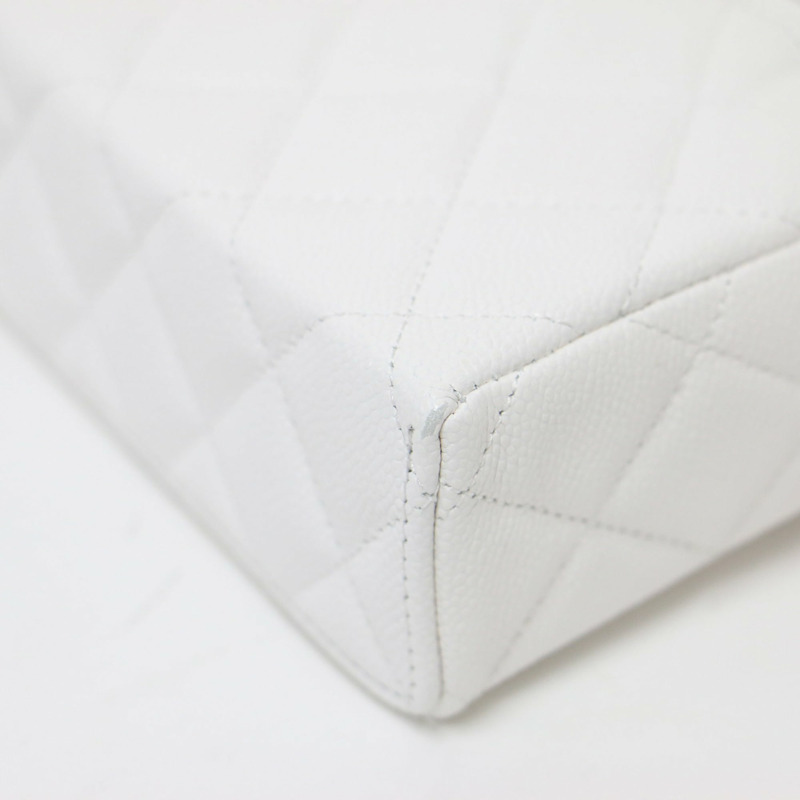 香奈兒 (CHANEL) 香奈兒 25 鏈條肩背包 AP4385 手提包 Vanity Matelasse Coco Mark Caviar 皮革白金女士-8