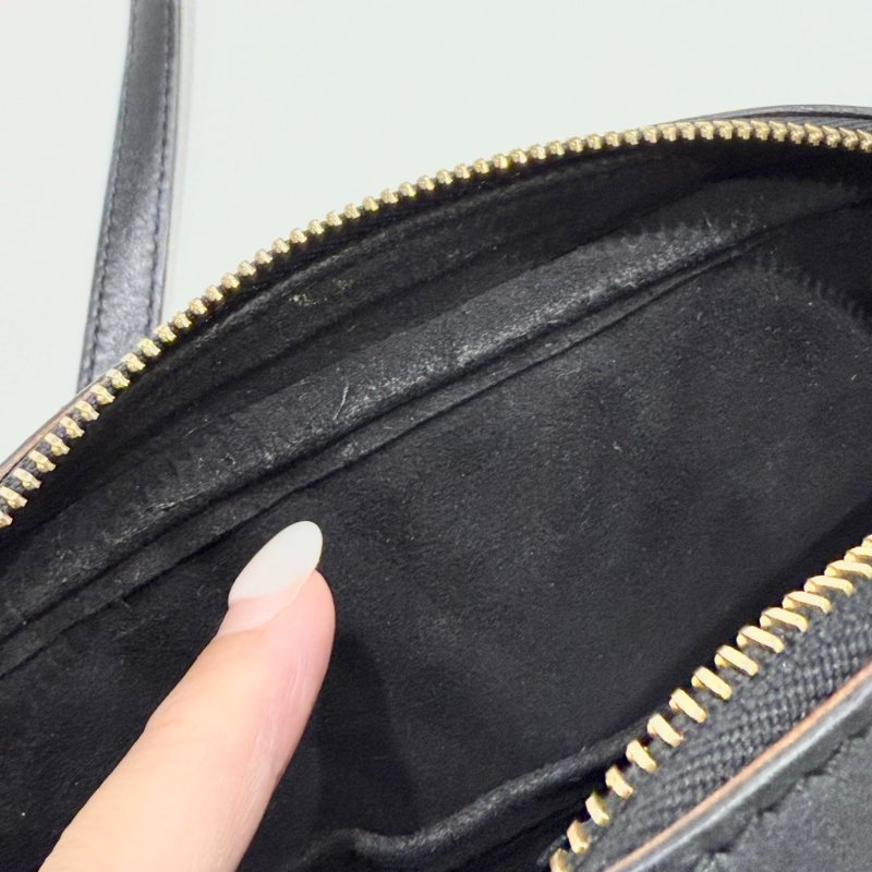 Louis Vuitton - 黑色牛皮金釦彩色皮標New Wave相機包-16