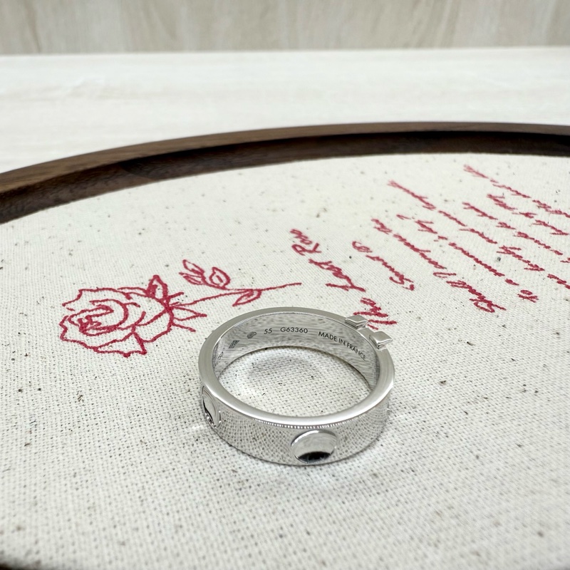 LV白18K金Empreinte戒指Q9K97I-3