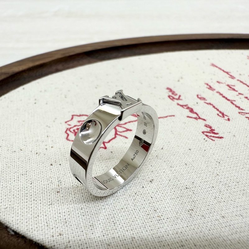 LV白18K金Empreinte戒指Q9K97I-4