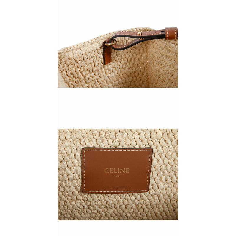 CELINE 25SS 拉菲草小牛皮小號 Tais Cabas 包 116302FF7 04LU 1605-6