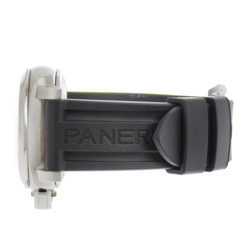 沛納海 Luminor Marina 男士腕錶 OP6900 機芯 P9000 PAM00312 不鏽鋼與橡膠錶帶 自動上鍊 小秒針 黑色錶盤-3